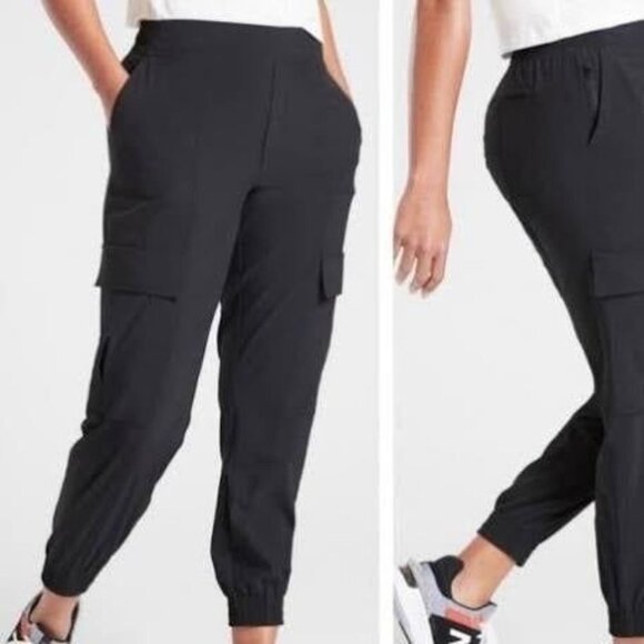 ATHLETA Chelsea Utility Jogger Women’s Size 2 Black - Picture 10 of 10